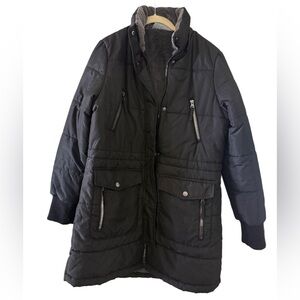 Super warm winter fleece lined  Free Country Black Diamond Glade Parka coat
